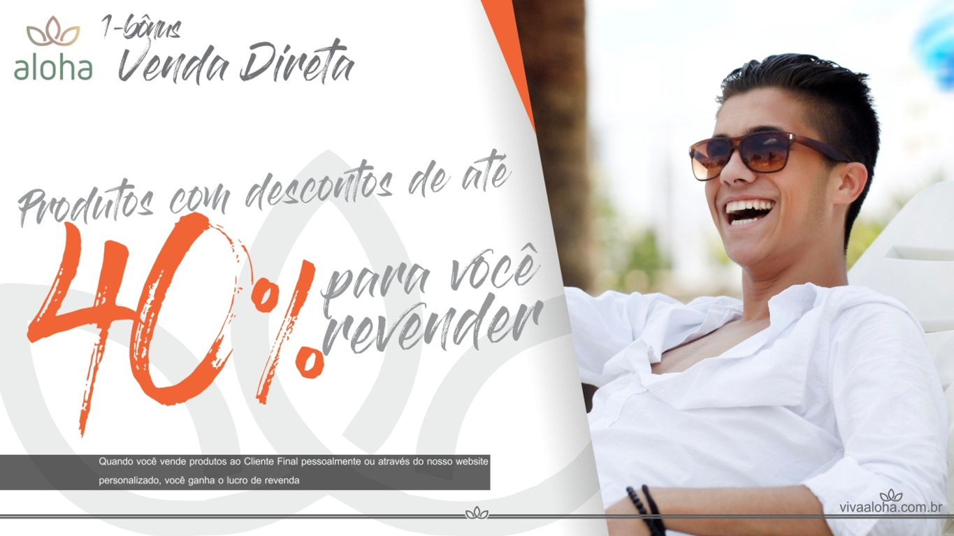 Bônus Vendas Diretas Aloha Oils Ganhe Dinheiro com as Vendas Diretas